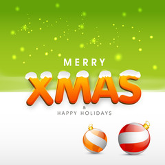 Merry Christmas Background.