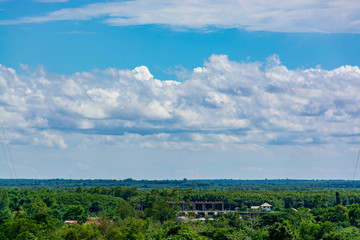 Obraz premium View Of Clouds Over Landscape