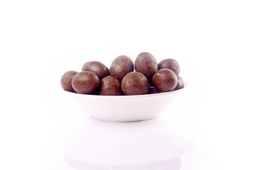 chocolate hazelnut in bowl