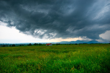 Storm clouds