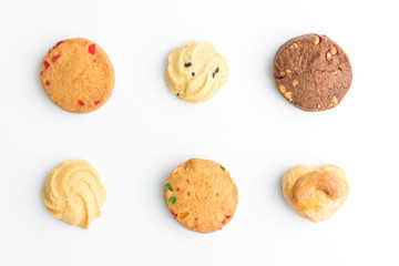 cookie set in top view