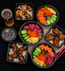 Japanese food set