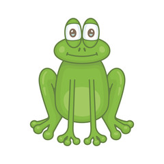 Frog. isolated on white background