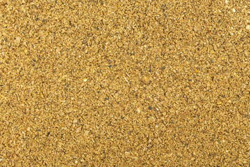 Fishing feeder mixed groundbait.