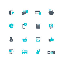 Shopping Icon Set 