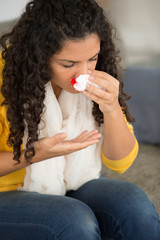 bleeding in the nose and women
