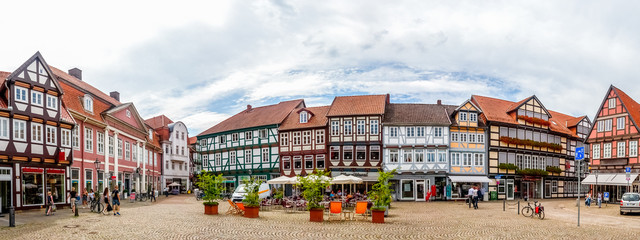 Celle Marktplatz, Deutschland 