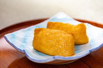 手作りの「おいなりさん」