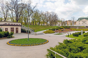 Fototapeta premium Park in Rzeszów
