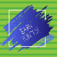 Writing note showing Earn Points. Business photo showcasing collecting scores in order qualify to...