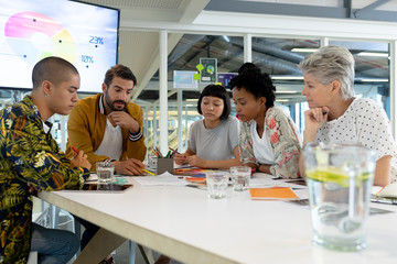 Business people discussing in the meeting at conference room