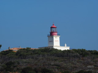Fototapeta na wymiar Lighthouse Leuchturm Corse Korsika b