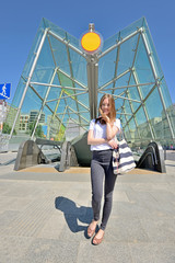 Girl in the city.  © Tomasz Warszewski