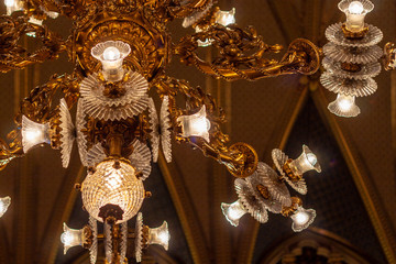 Abstracts close up lamps