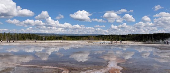 Grand Prismatic Spring, Yellowstone, National park