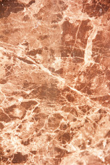 marble brown decorative wall with patterns, stains and cracks