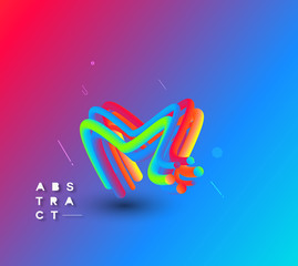 3d Abstract colorful illustration design and background. Use for modern design, cover, poster, template, brochure, decorated, flyer, banner.