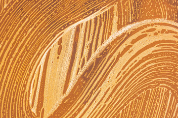 Fototapeta premium Soap bubbles background- suds liquid