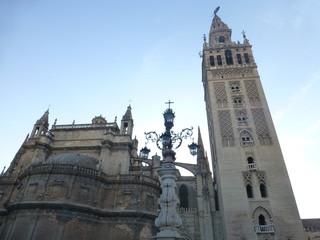 Fototapeta premium Seville, historical city of Andalusia,Spain