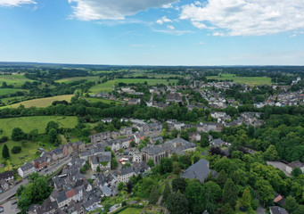 Fototapeta na wymiar Aachen Kornelimünster Luftaufnahme Aerial 2
