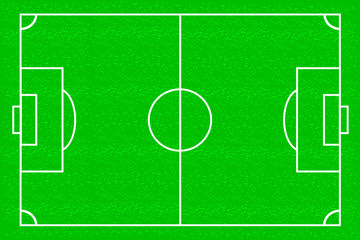 Fototapeta premium Football field vector