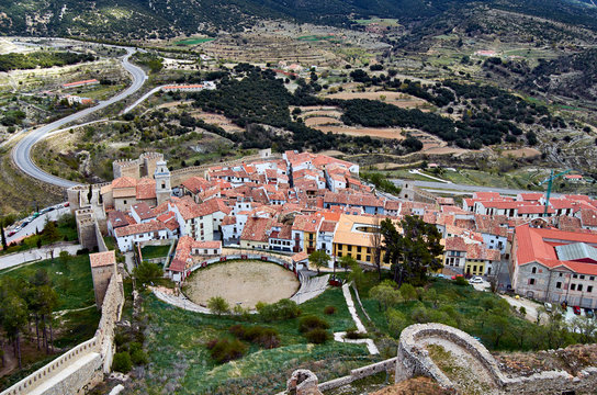 Medieval town of Morella, Castellon in Spain