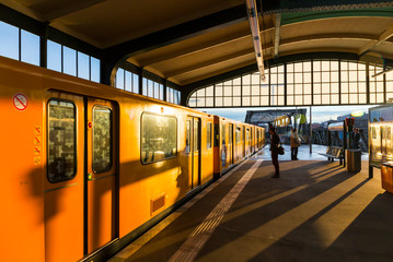 Underground station, Berlin, Germany, Europe © JUAN CARLOS MUNOZ
