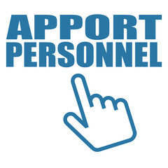 Logo apport personnel.