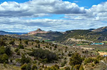 Obraz premium Medieval town of Morella, Castellon in Spain