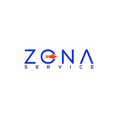 Zona Logo Design on White Background