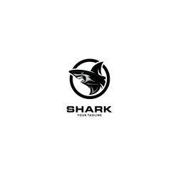 Wild Shark Logo Stock Image