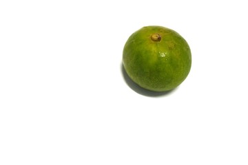 green apple in hand