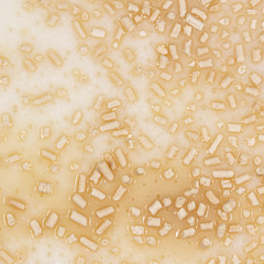 Yeast in dough as background