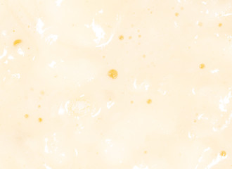 White dough as an abstract background