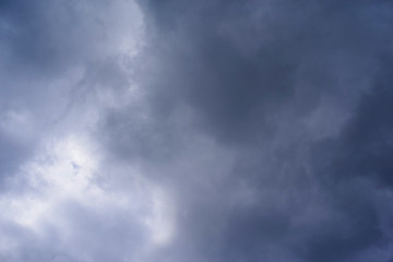Cloud before rain
