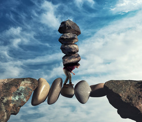 Carry stones