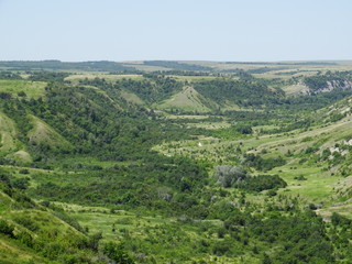 Fototapeta na wymiar panorama of the canyon