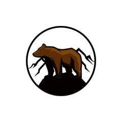 Bear Logo Template
