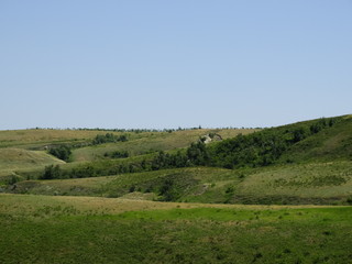 Obraz premium Landscapes of the great steppe
