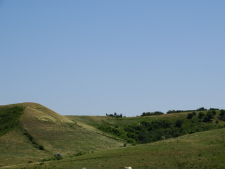 Fototapeta premium Landscapes of the great steppe