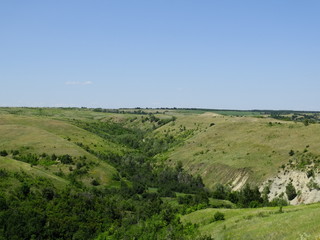 Fototapeta premium Krajobrazy wielkiego stepu