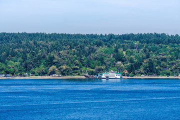 Obraz premium Ferry Terminal Near Tacoma