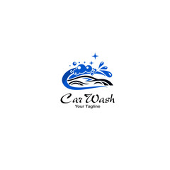 Car Wash Design Logo Template