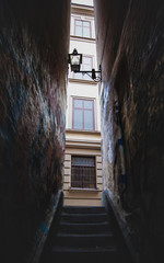 Schwedens engste Gasse