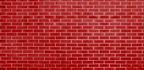 Fototapeta na wymiar Brick wall, red bricks wall texture background for graphic design