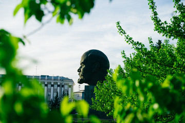 head of Lenin