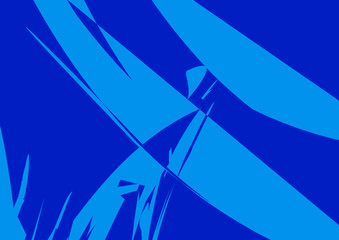 Modern art. Colorful contemporary artwork. Color geometric strokes.