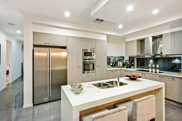 A well-equipped kitchen