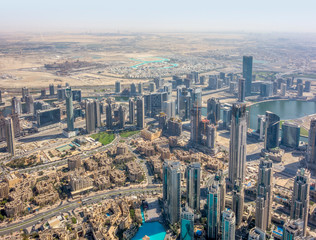 Dubai aerial view