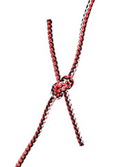 another side of hunter's bend knot tied on rope